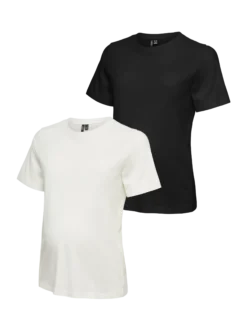 Normal geschnitten Rundhals T-Shirt