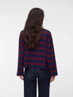 Normal geschnitten Rundhals Top