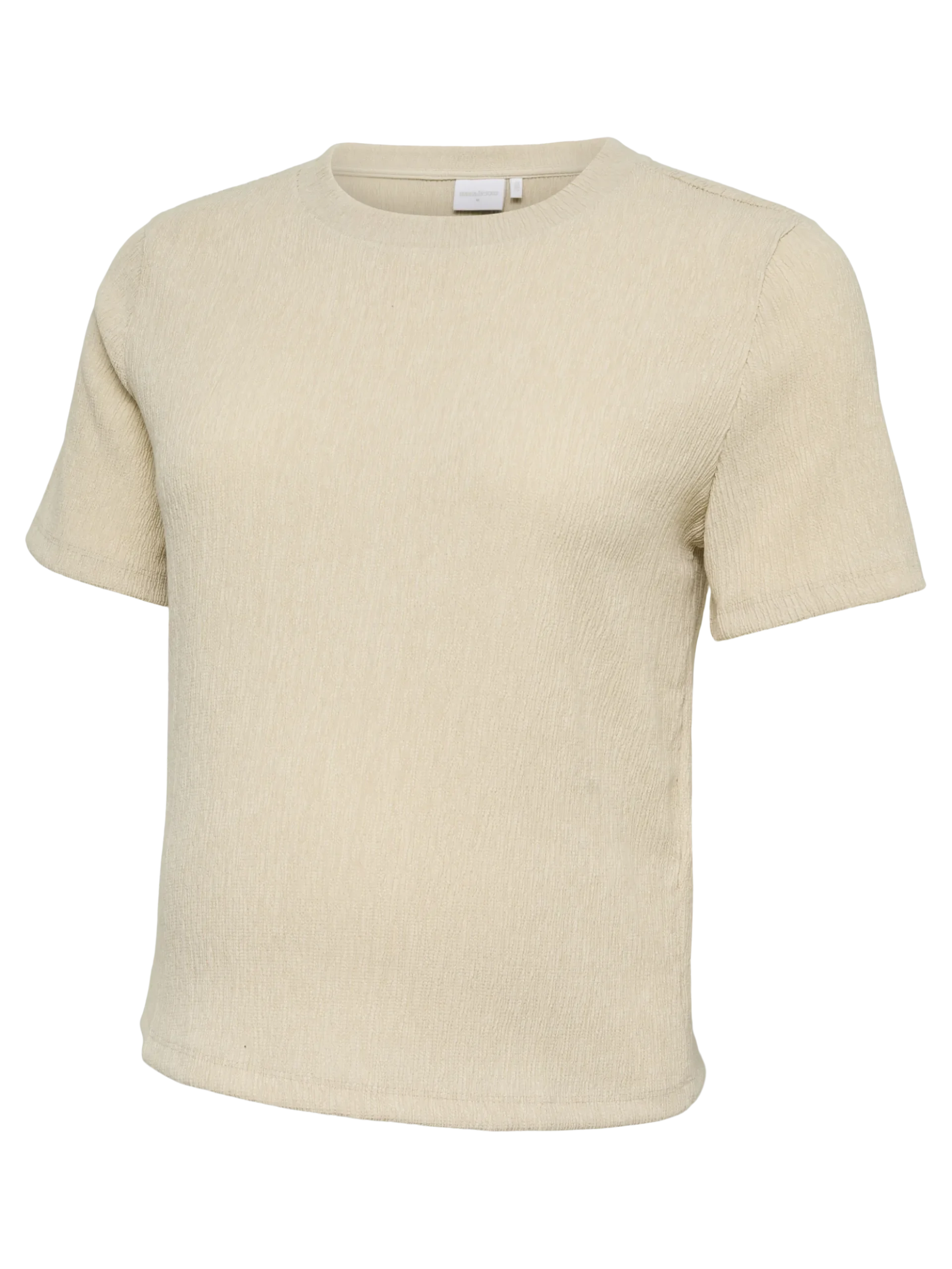 Normal geschnitten Rundhals Top