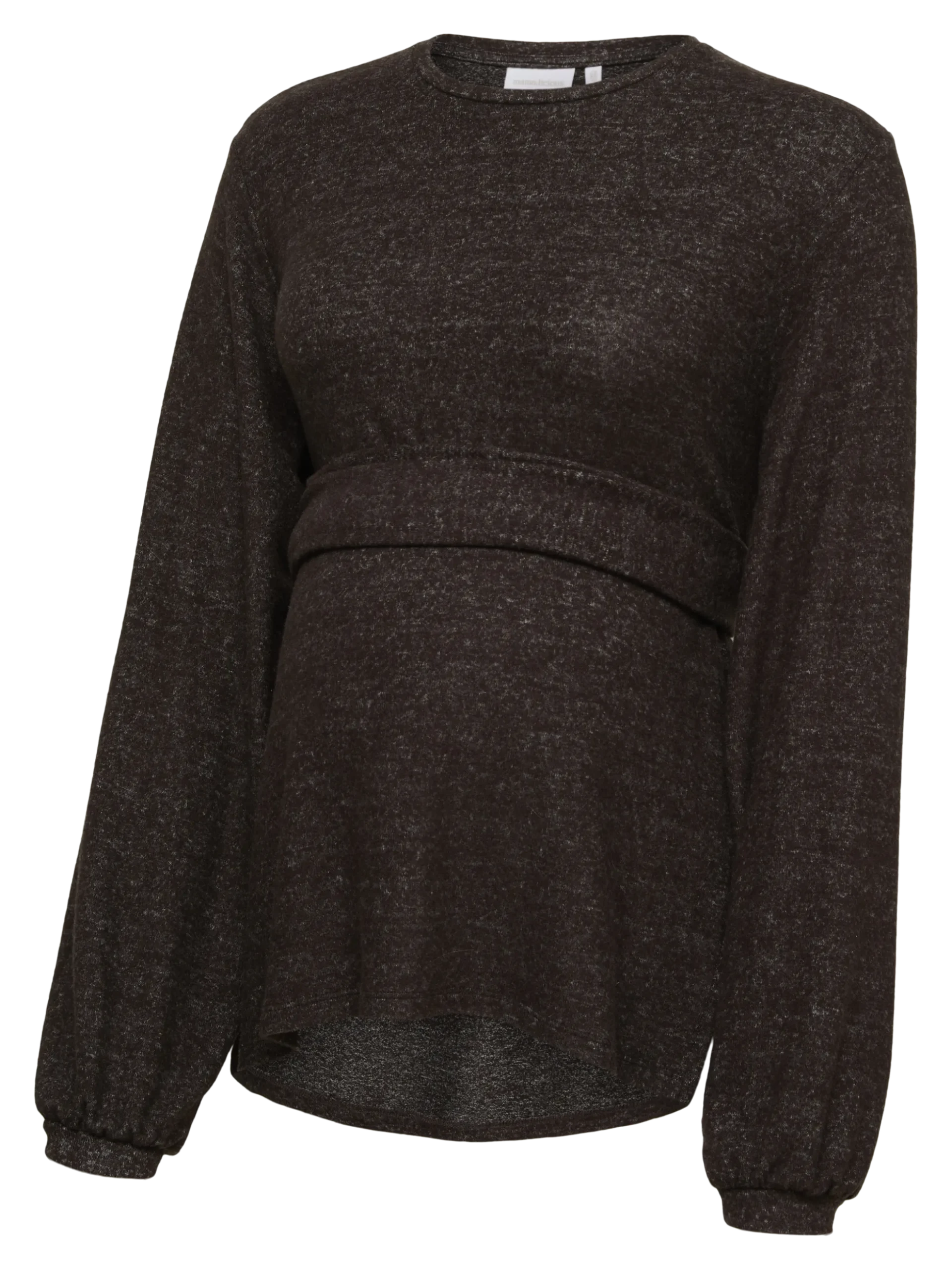 Normal geschnitten Rundhals Top