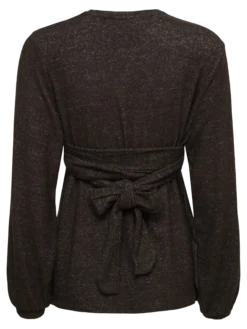 Normal geschnitten Rundhals Top
