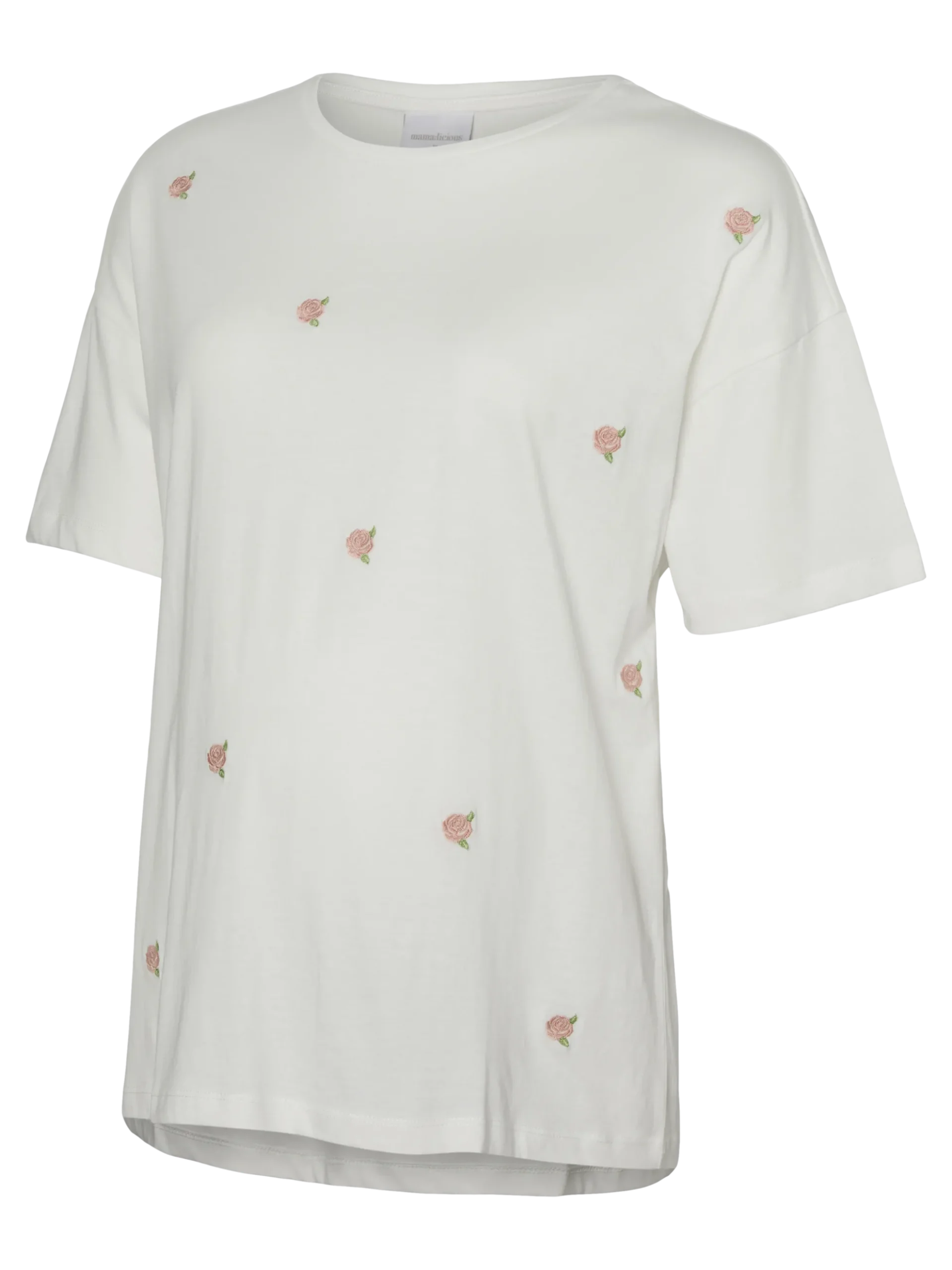 Normal geschnitten Rundhals T-Shirt