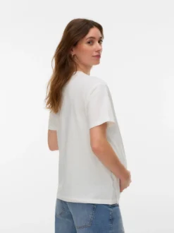Normal geschnitten Rundhals T-Shirt