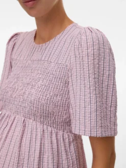 Normal geschnitten Rundhals Top