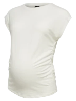 Normal geschnitten Rundhals Top
