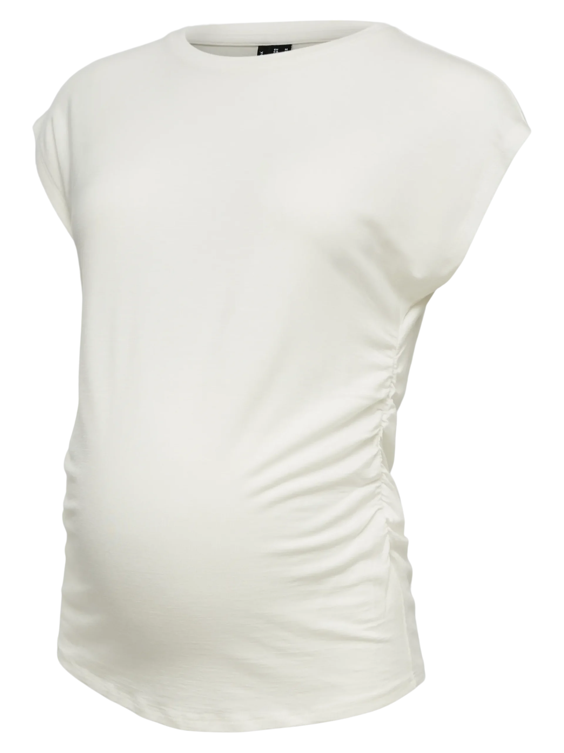 Normal geschnitten Rundhals Top