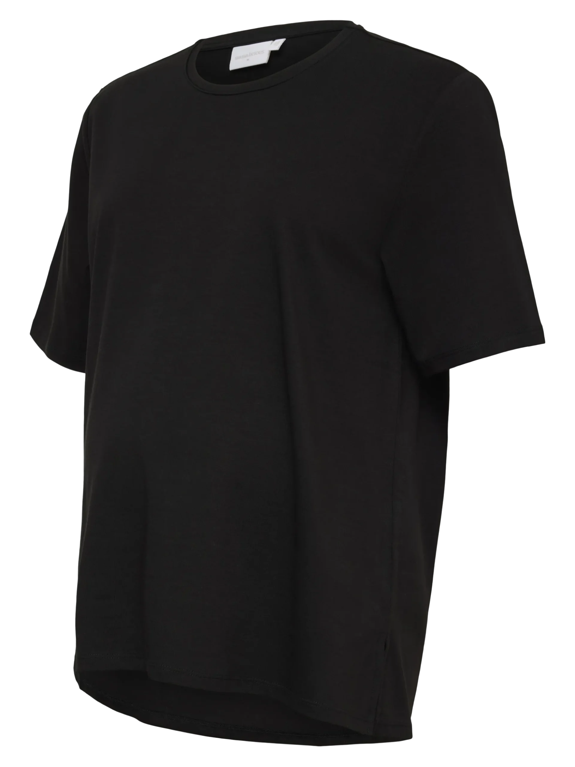 Normal geschnitten Rundhals Top