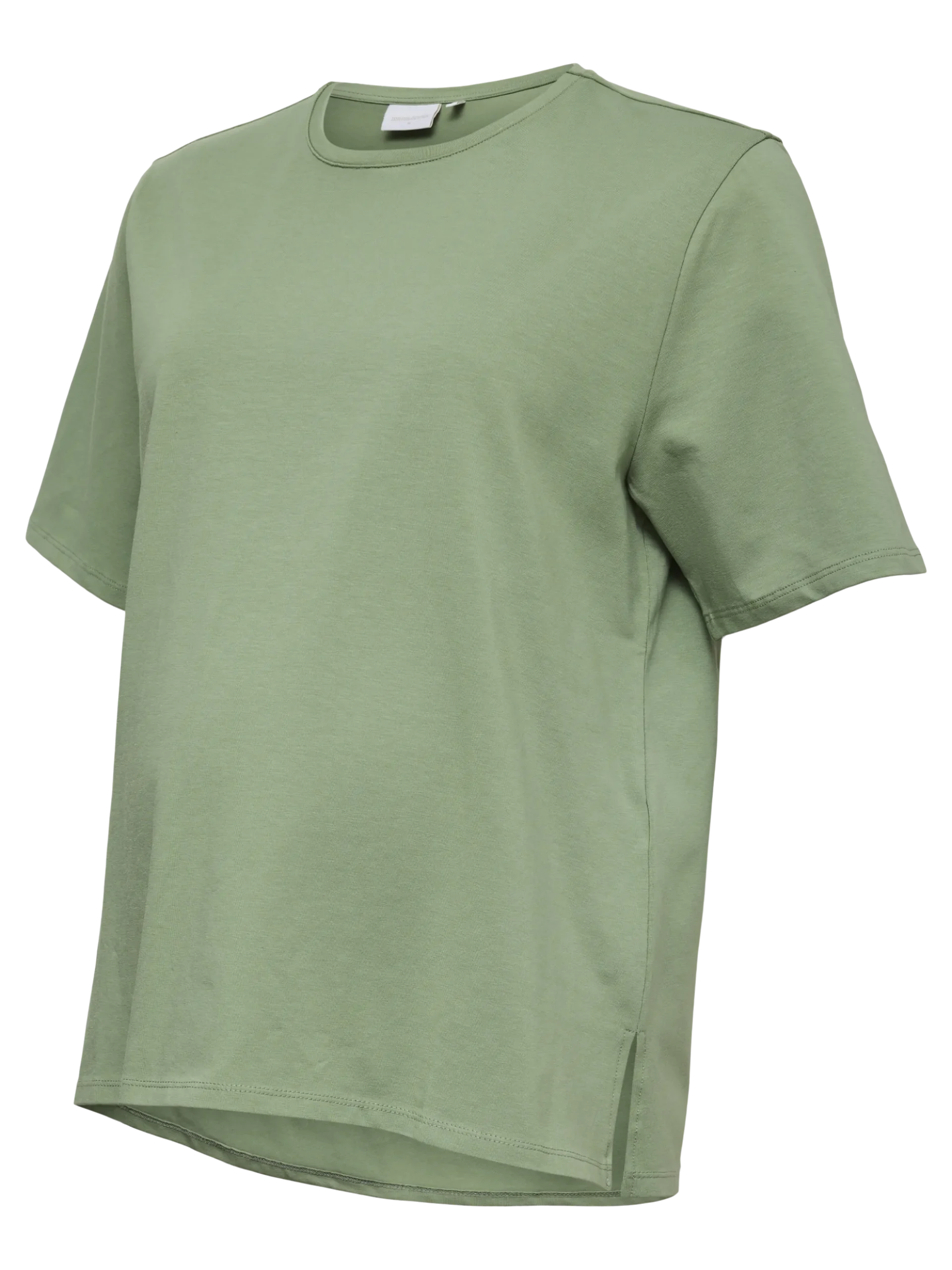 Normal geschnitten Rundhals Top
