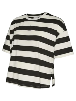 Normal geschnitten Rundhals Top