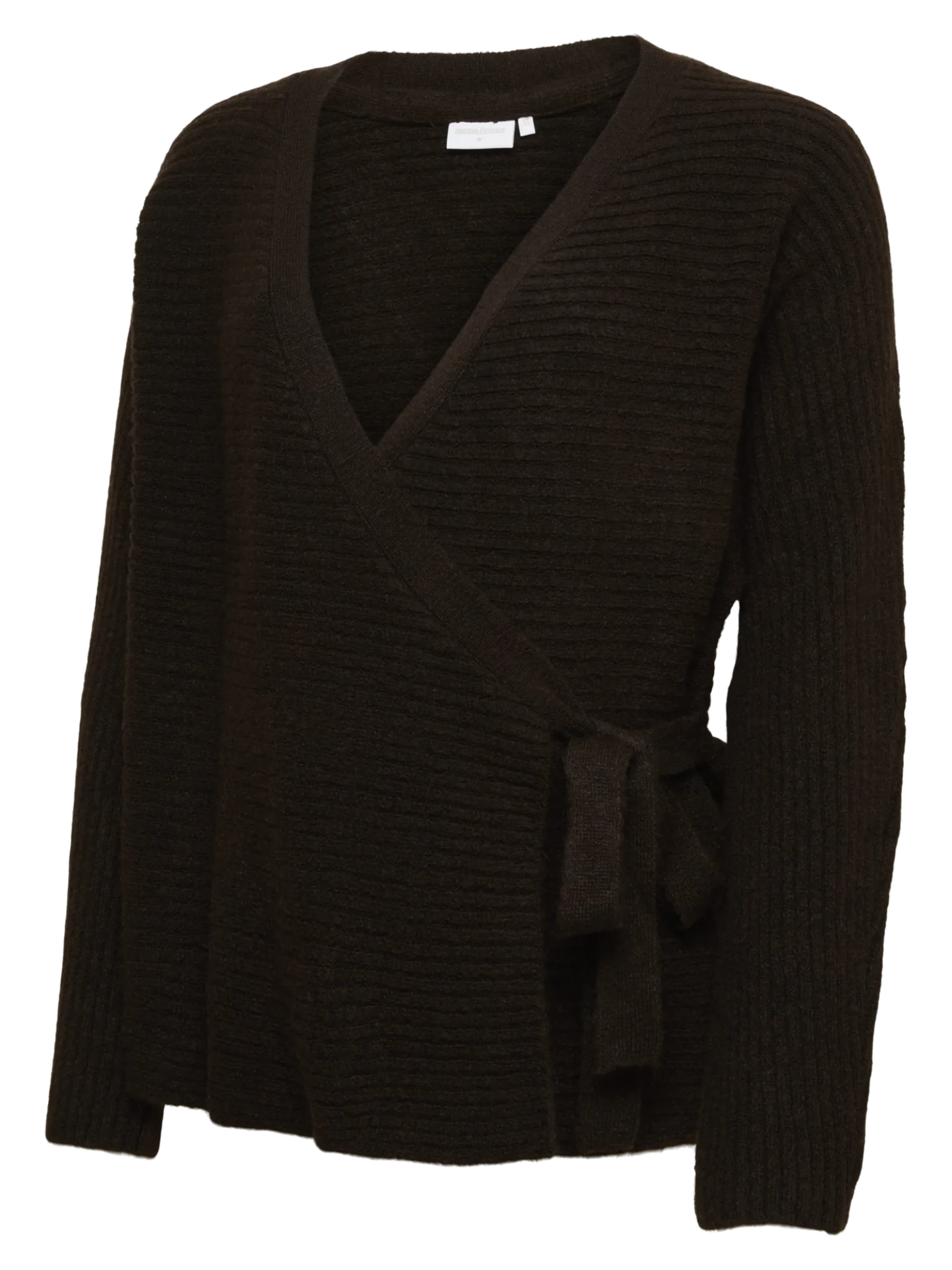 Normal geschnitten V-Ausschnitt Pullover
