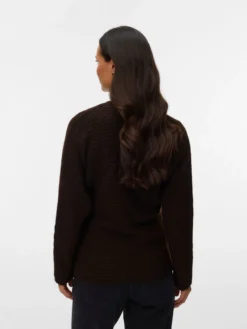 Normal geschnitten V-Ausschnitt Pullover