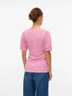 Normal geschnitten V-Ausschnitt Top