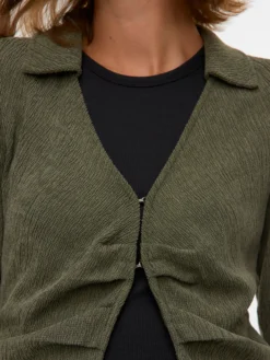 Normal geschnitten V-Ausschnitt Top