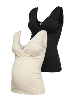 Normal geschnitten V-Ausschnitt Top