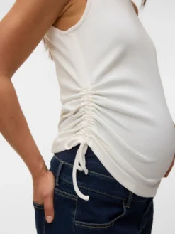 Normal geschnitten V-Ausschnitt Top