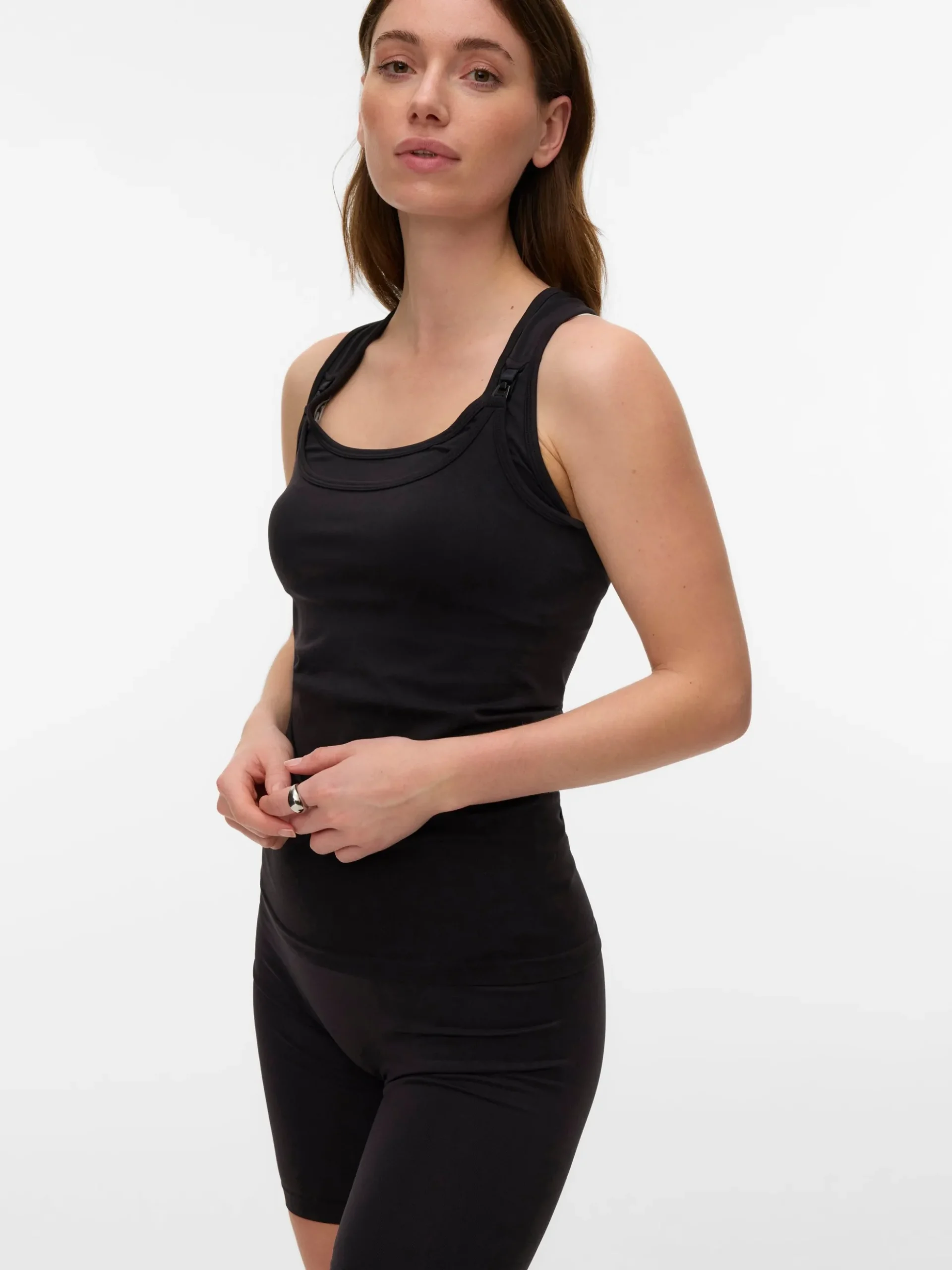 Slim Fit U-Ausschnitt Tank-Top