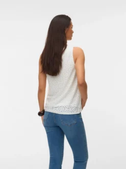 Slim Fit U-Ausschnitt Top