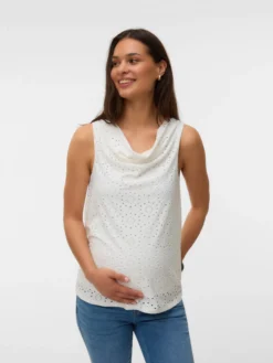 Slim Fit U-Ausschnitt Top
