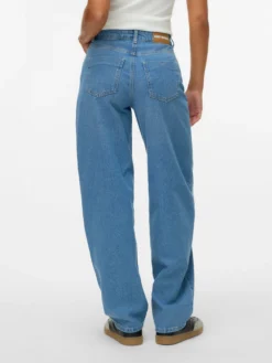 SNRANCY Hohe Taille Barrel Fit Jeans