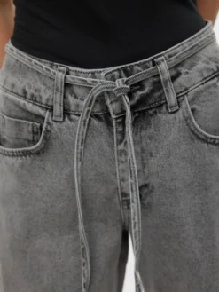 SNRANCY Mid Rise Locker geschnitten Jeans