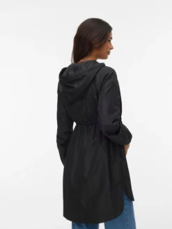 Stehkragen Elastische Bündchen Mantel