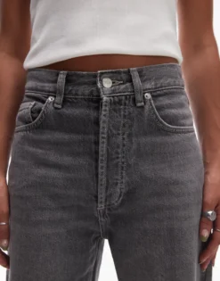 TOPSHOP Hohe Taille Gerade geschnitten Jeans