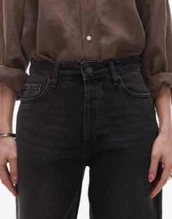 TOPSHOP Hohe Taille Gerade geschnitten Jeans