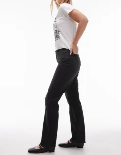 TOPSHOP Hohe Taille Gerade geschnitten Jeans