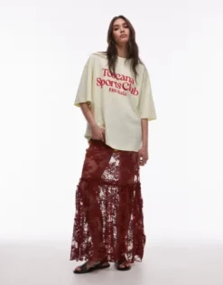 TOPSHOP Langer Rock