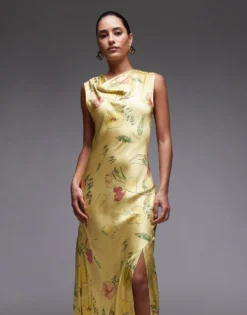 TOPSHOP Langes Kleid