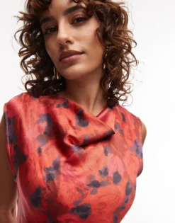 TOPSHOP Langes Kleid