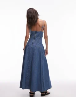 TOPSHOP Langes Kleid