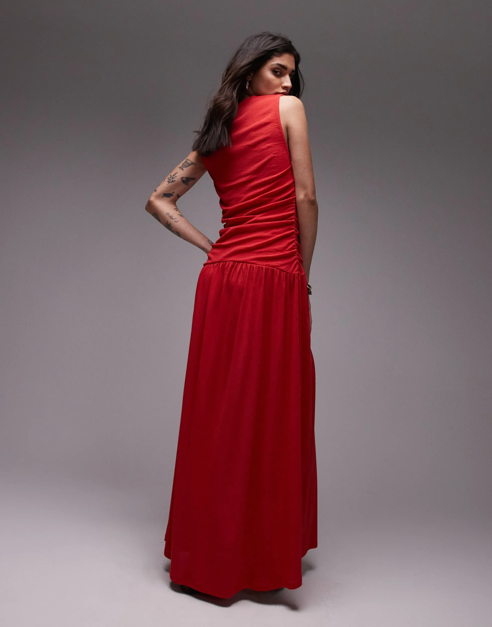 TOPSHOP Langes Kleid
