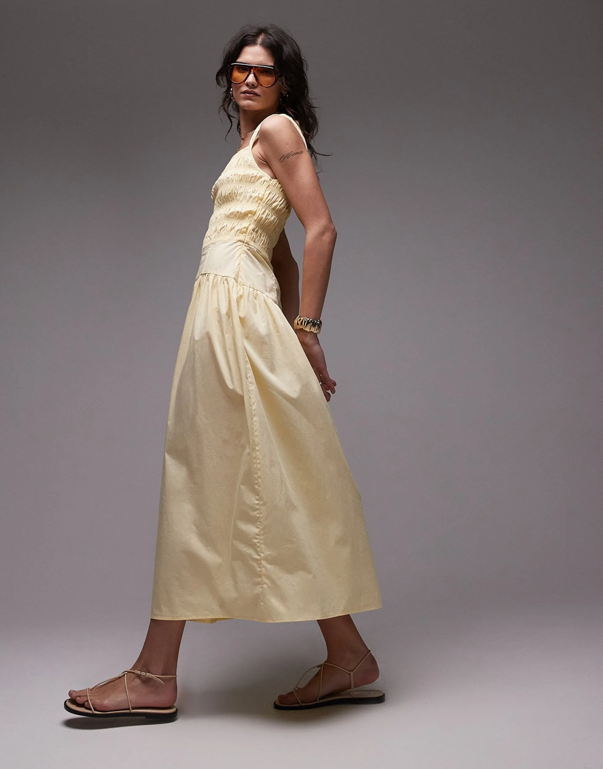 TOPSHOP Midikleid