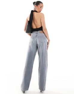 TOPSHOP Mittlere Taille Locker geschnitten Jeans