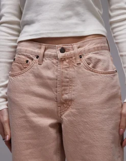 TOPSHOP Mittlere Taille Locker geschnitten Jeans
