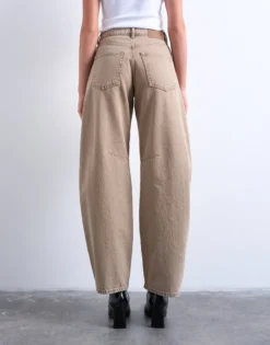 TSBRIANNA Hohe Taille Barrel Fit Jeans