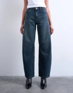 TSBRIT Sehr niedrige Taille Normal geschnitten Jeans