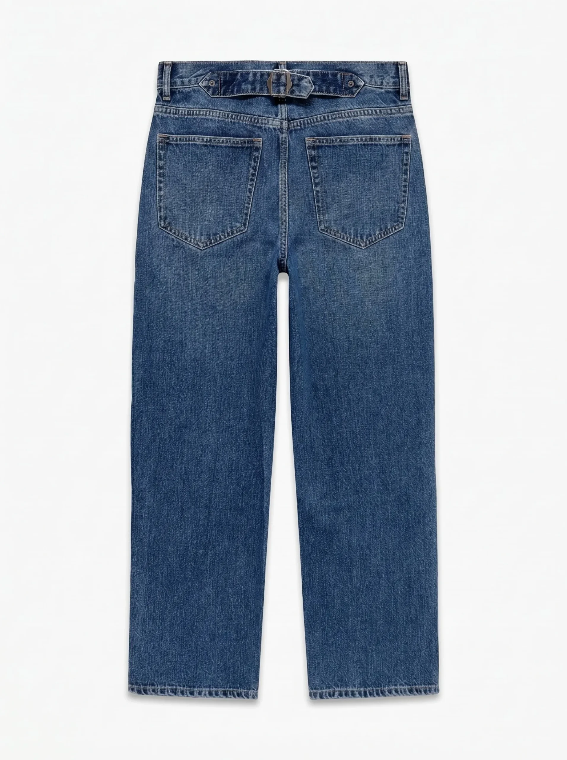 TSCINCH Niedrige Taille Weiter Beinschnitt Jeans