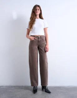 TSCINCH Niedrige Taille Weiter Beinschnitt Jeans