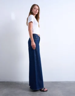 TSCLARA Mid Rise Weiter Beinschnitt Jeans