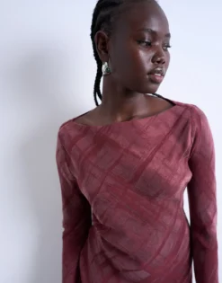 TSDEMI Midikleid