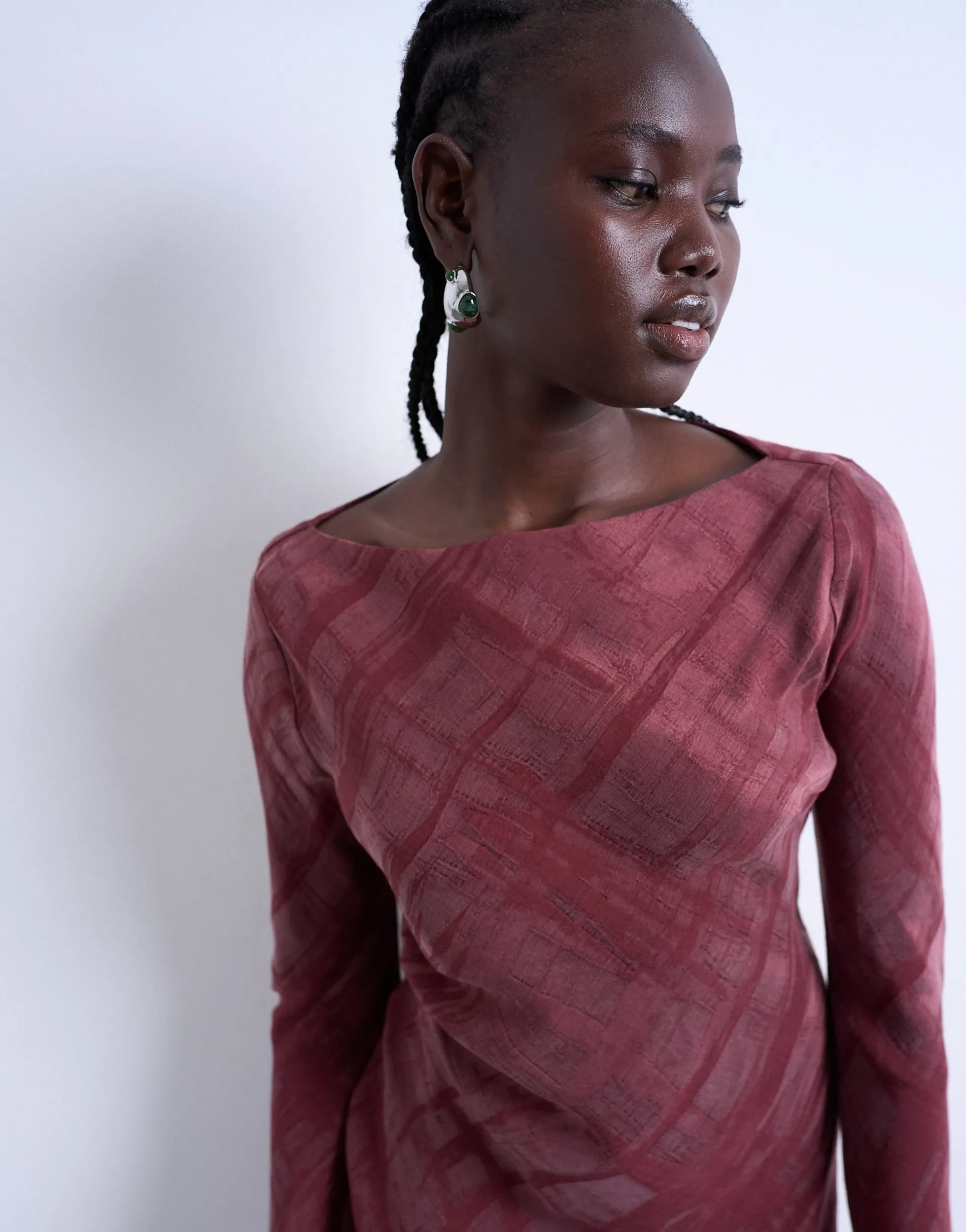 TSDEMI Midikleid