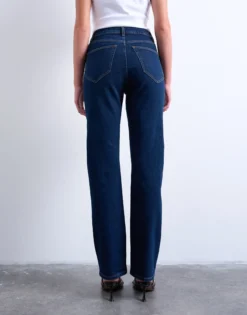 TSDREE Gerade geschnittener Slim Fit Jeans