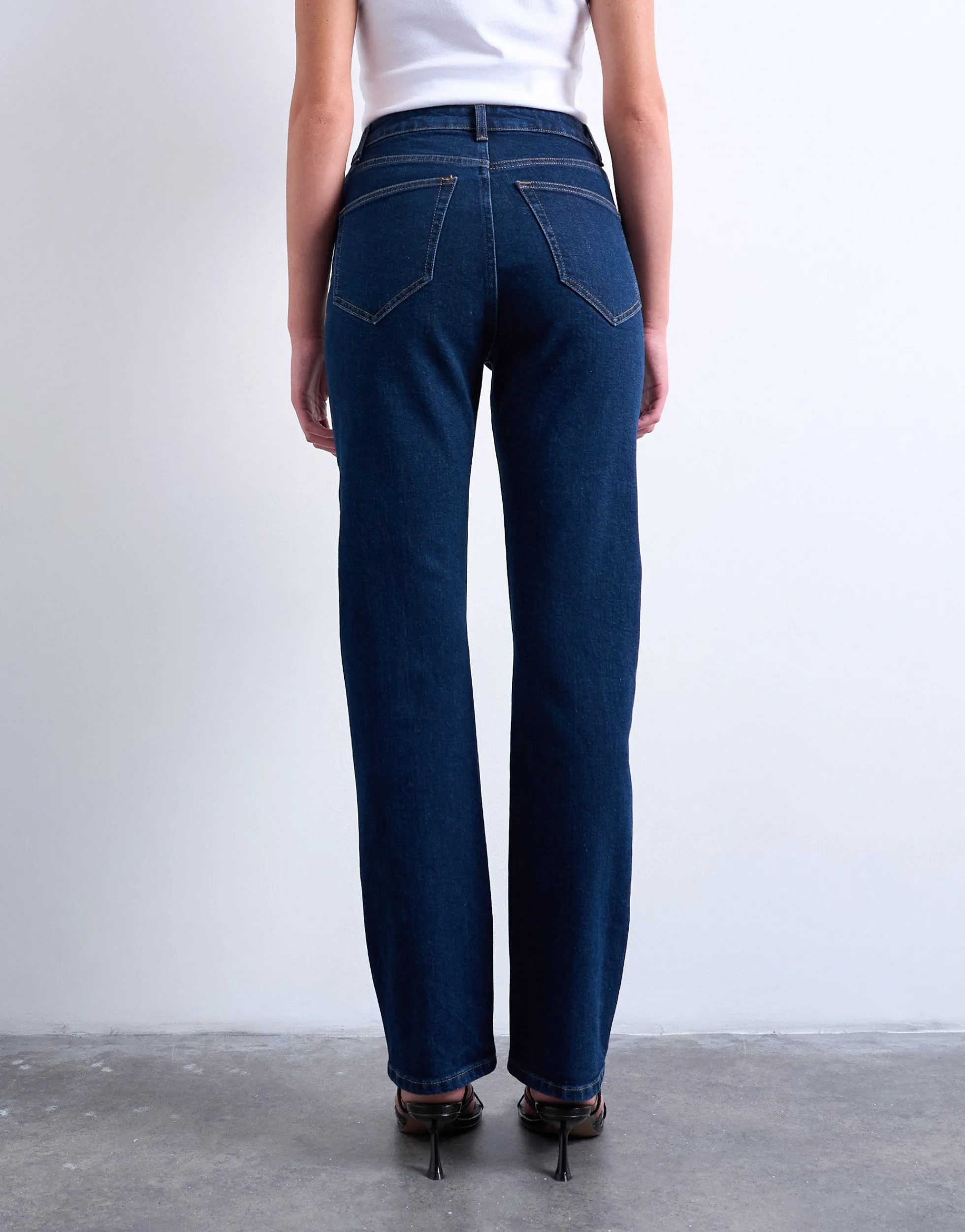 TSDREE Gerade geschnittener Slim Fit Jeans