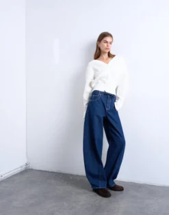 TSELODIE Barrel Fit Jeans