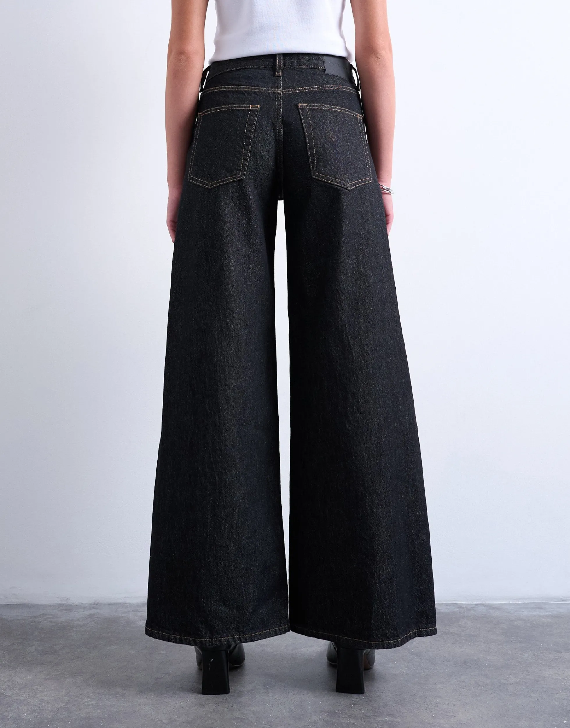 TSHORIZON Mid Rise Weiter Beinschnitt Jeans