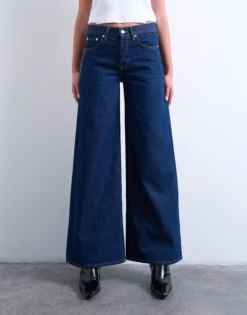 TSHORIZON Mid Rise Weiter Beinschnitt Jeans