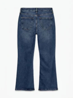 TSJAMIE Hohe Taille Ausgestellt Jeans