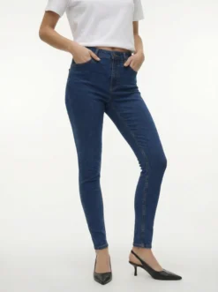 TSJAMIE Hohe Taille Skinny Fit Jeans